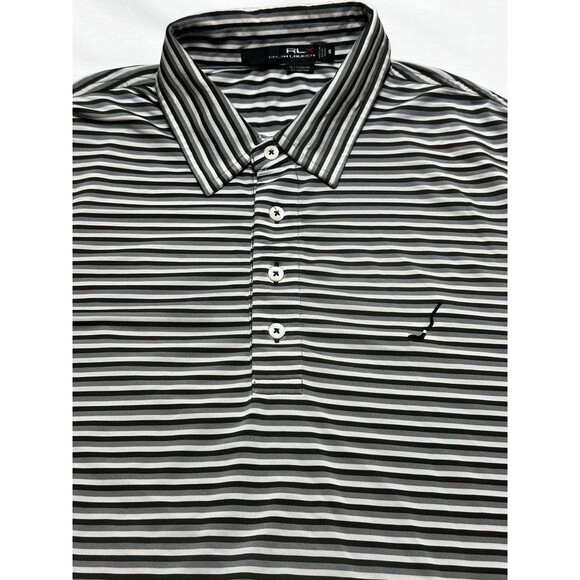 Crooked Stick RLX Polo Golf Shirt Men’s Size XL Striped Ralph Lauren *READ - Picture 1 of 11
